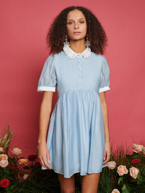 Breeze Blues Mini Dress | Sister Jane (UK)