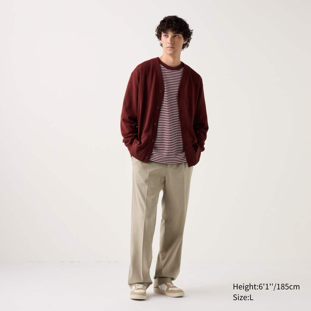 Pleated Wide Trousers (Long) | UNIQLO (UK)