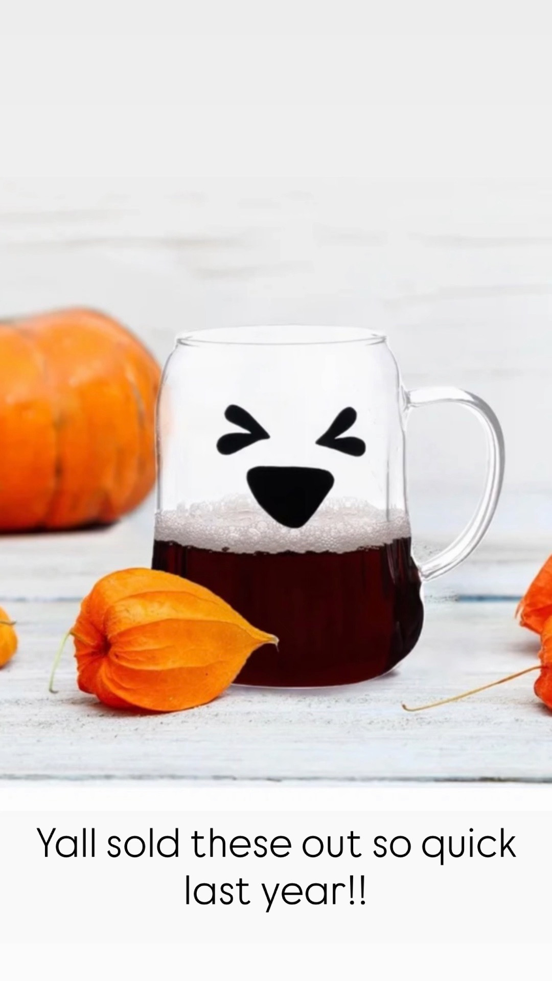 Cutest ghost mugs are back at Walmart! There sold out so quick last year!

#LTKmomlife #LTKmorningroutine #LTKselfcare