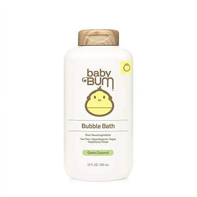 Baby Bum Bubble Bath | Tear Free Foaming Bubble Bath for Sensitive Skin with White Ginger| Natura... | Walmart (US)