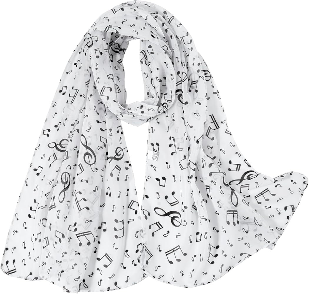 E-Clover Herebuy - Unique Women's Floral Scarves: Chiffon Flowers & Birds Printed Scarf | Amazon (US)