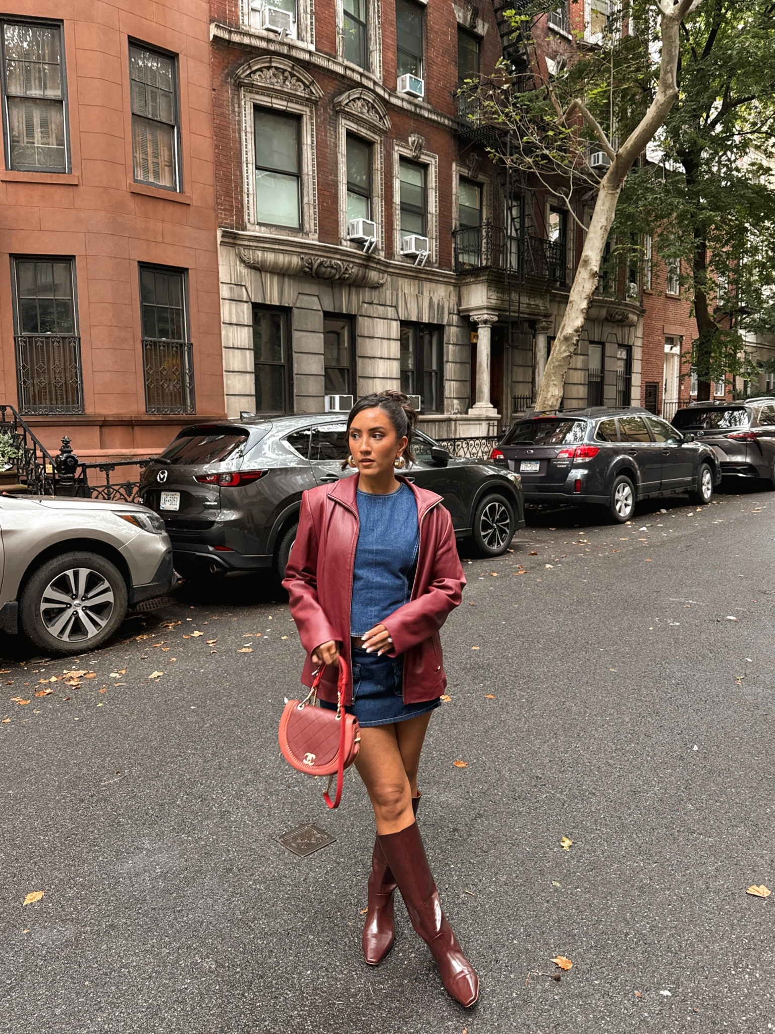 Matching denim set, size 4 (or small). 7.5 in shoes!

#LTKStyleTip #LTKNYFW #LTKSeasonal