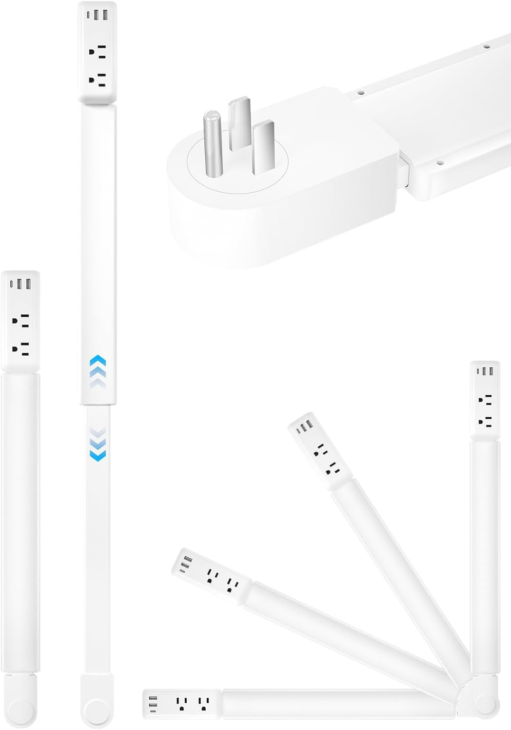 Electrical Outlet Extender Stick–180° Rotating, 22"–34" Adjustable | Amazon (US)