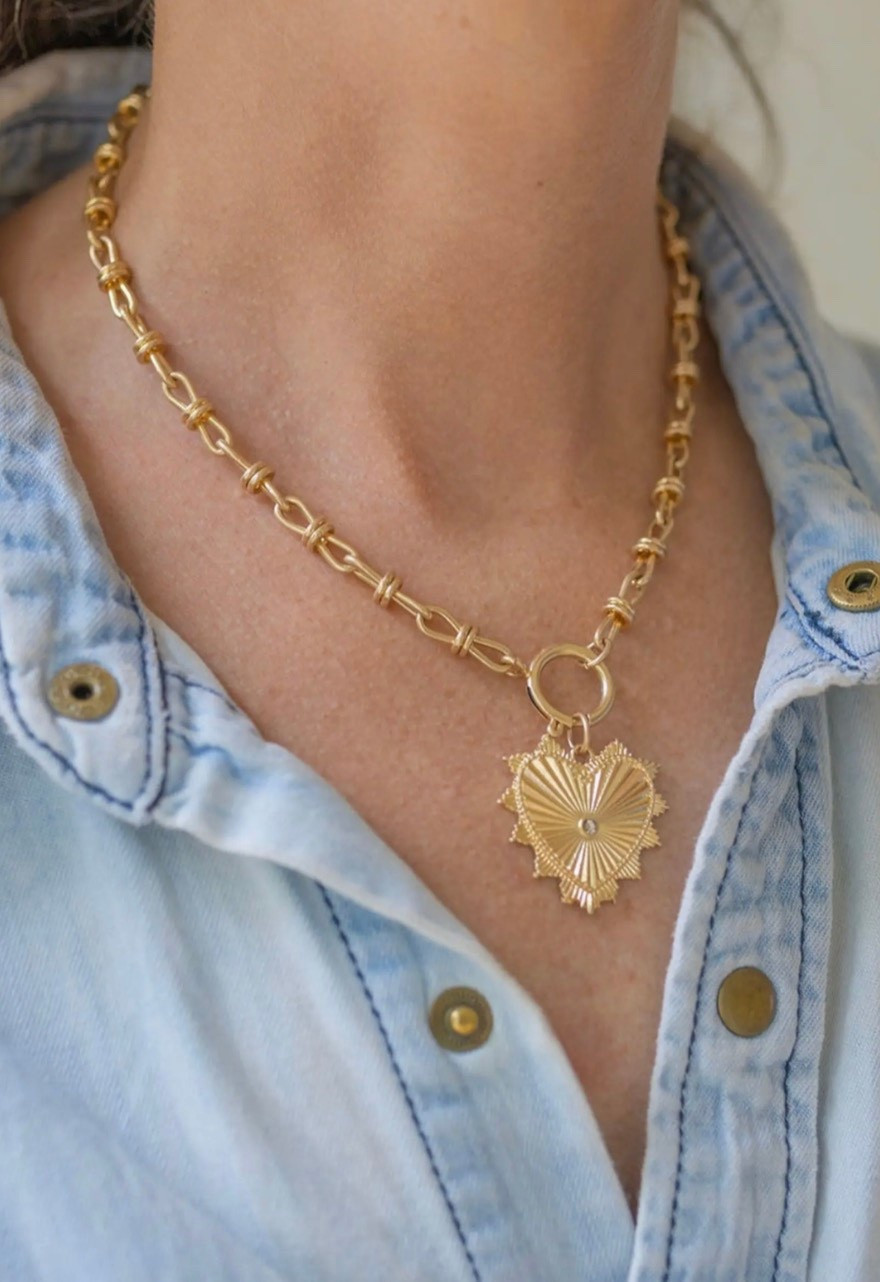 Heart necklace on sale 

#LTKSaleAlert #LTKValentine