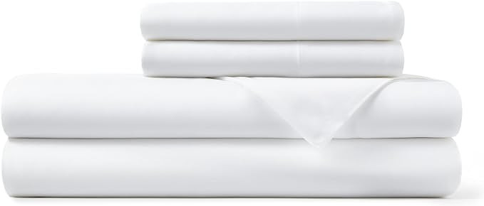 Hotel Sheets Direct Sheets - Queen Size Sheet and Pillowcase Set - Cooling, 4-Piece Bedding Sets ... | Amazon (US)
