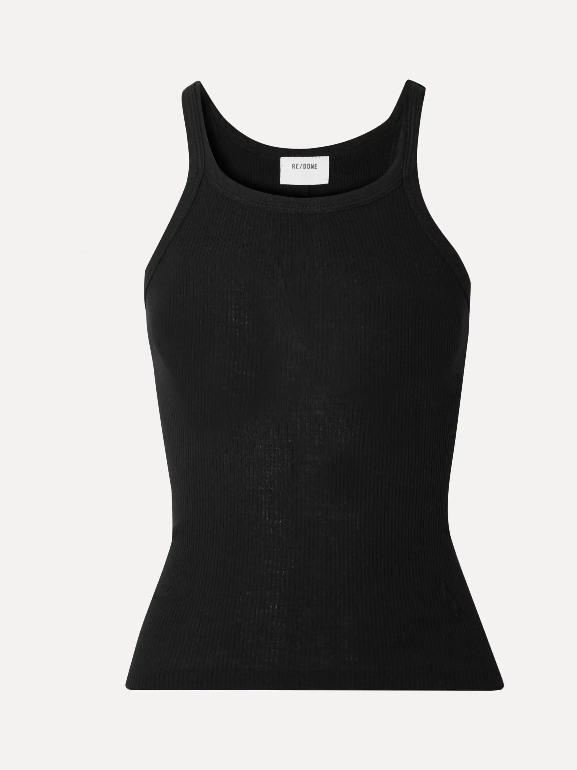 Ribbed cotton-jersey tank | NET-A-PORTER (UK & EU)