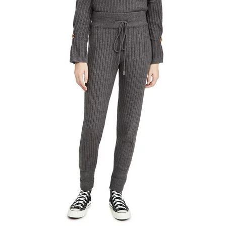 Free People Womens Pants Small Jogger Ribbed Knit Stretch | Walmart (US)
