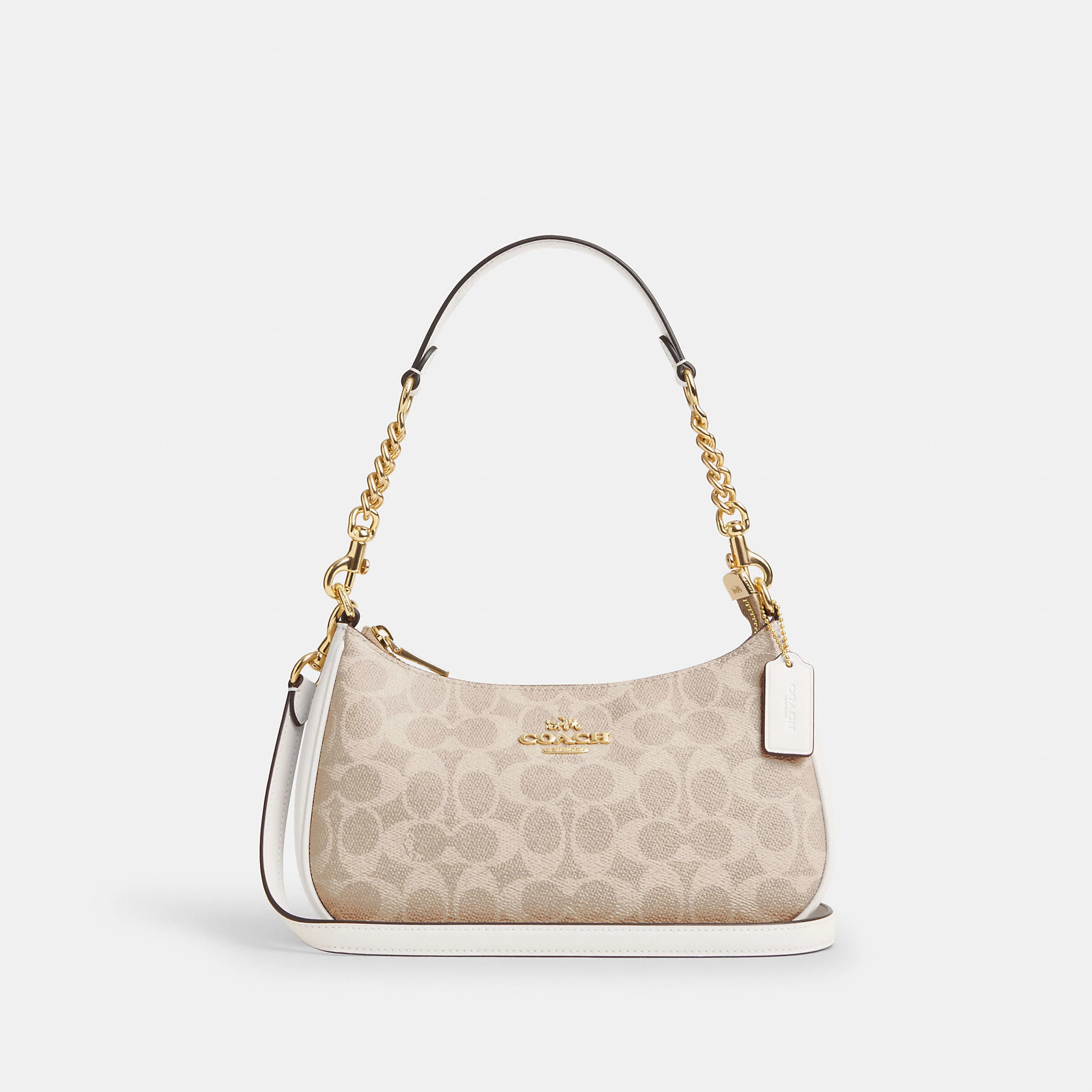 Teri Shoulder Bag In Signature Canvas | Coach Outlet US