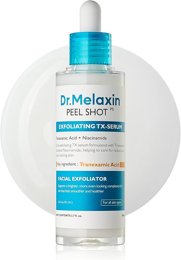 Dr.Melaxin TX Peel Shot Exfoliating Serum with Tranexamic Acid & Niacinamide for Uneven Skin Tone... | Amazon (US)