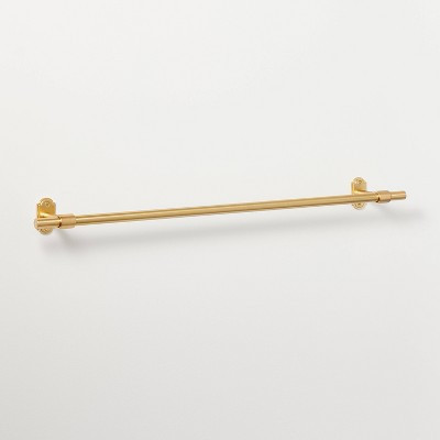 24" Classic Metal Towel Bar Brass Finish - Hearth & Hand™ with Magnolia | Target