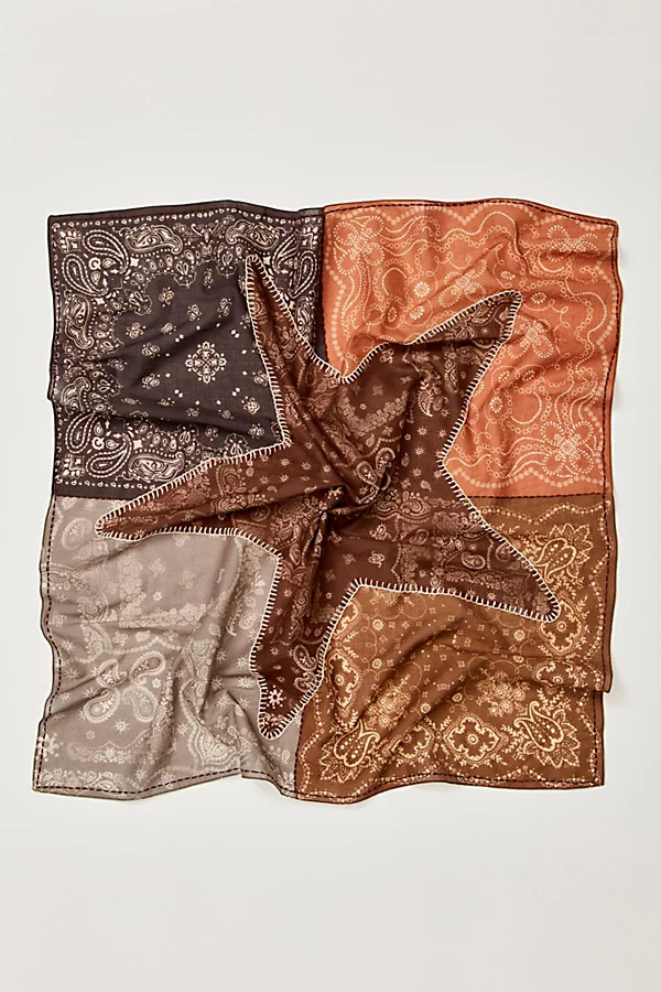 Stars Aligned Patchwork Bandana | Free People (Global - UK&FR Excluded)