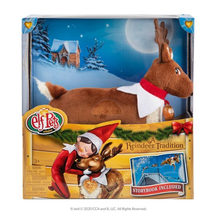 Elf Pets: A Reindeer Tradition - by Chanda Bell (Hardcover) | Target