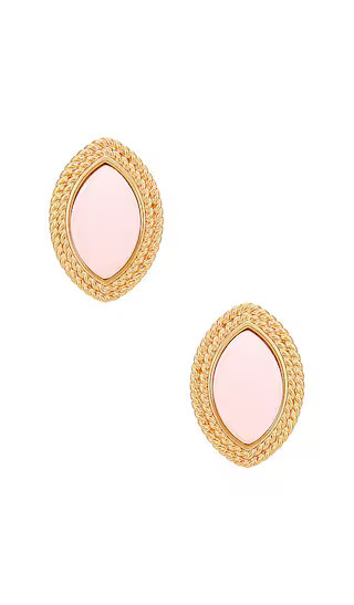 Butter Earrings in Cream & Gold | Revolve Clothing (Global)