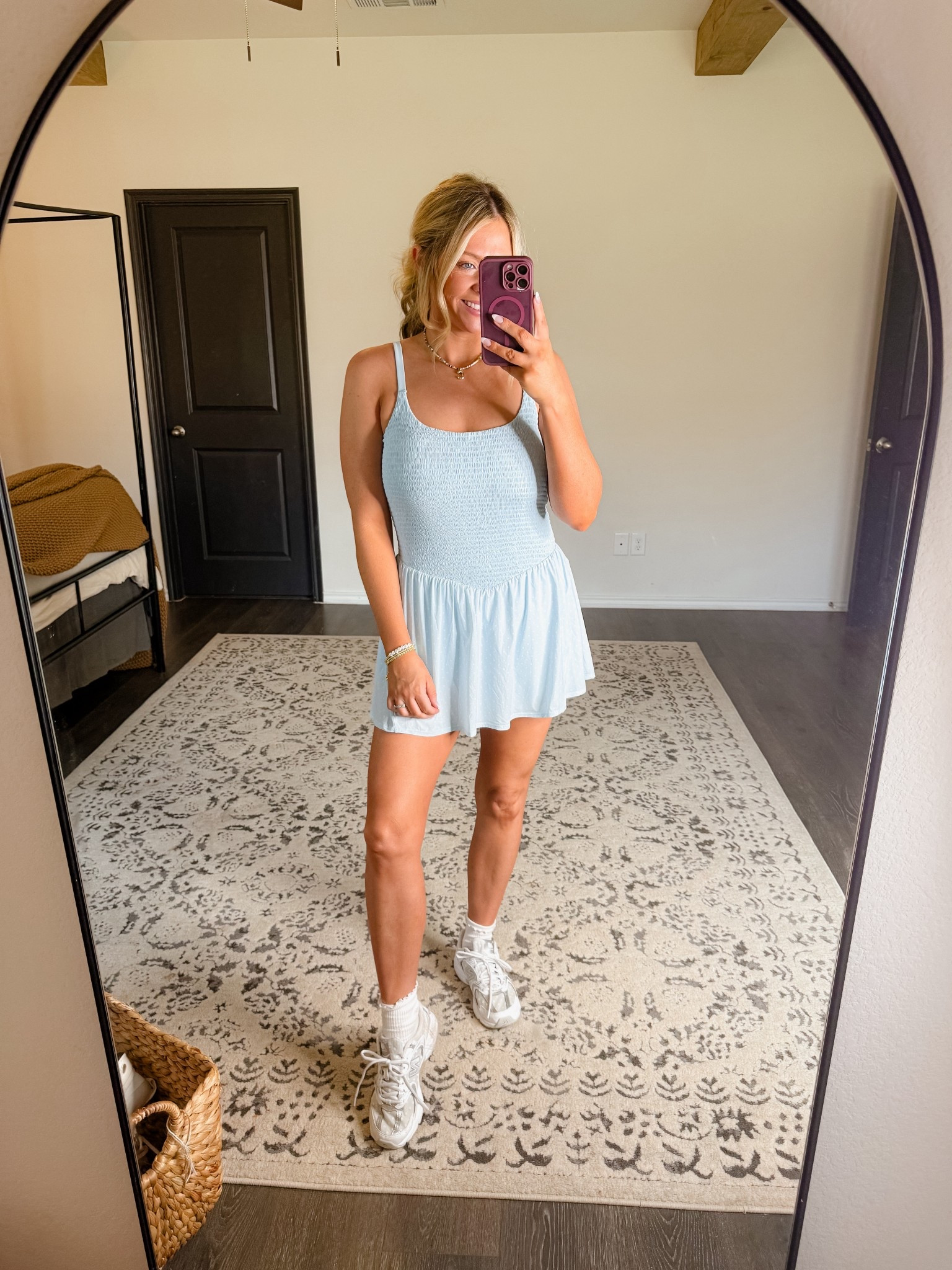 The cutest active dress from Target! Wearing a size M 💙🤍

#LTKmomlife #LTKActive #LTKootd