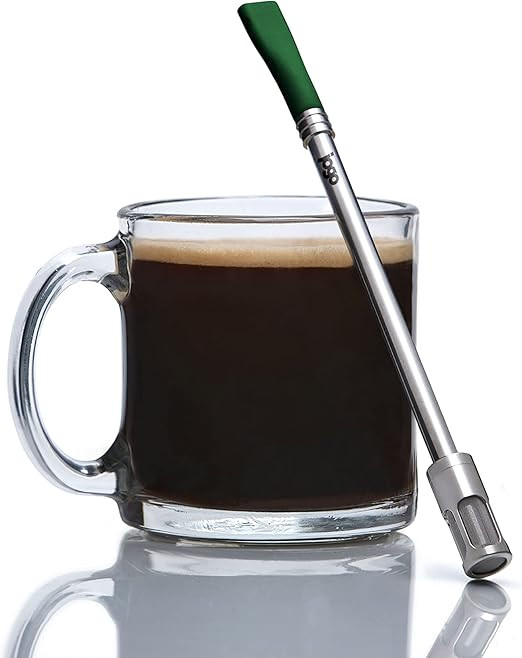 JoGo - Portable Coffee and Tea Brewing Straw - Reusable Coffee Maker Made of Stainless Steel with... | Amazon (US)