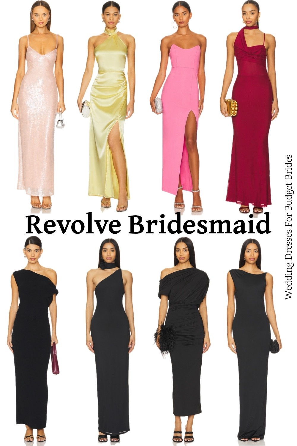 Revolve bridesmaid dresses under $100 for a fall formal wedding. 

#LTKWedding #LTKFindsUnder100 #LTKSeasonal