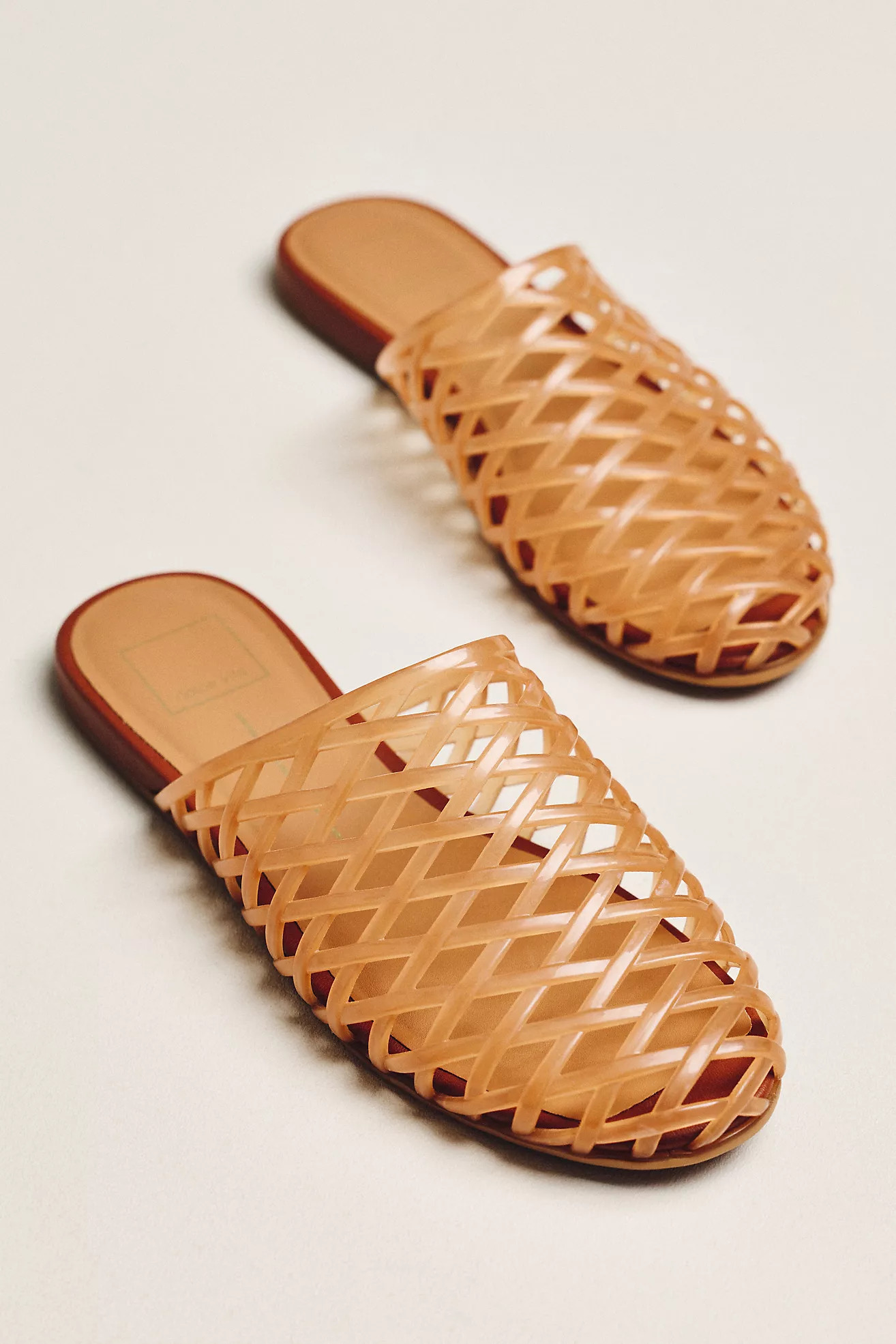 Dolce Vita Gina Woven Jelly Mules | Anthropologie (US)
