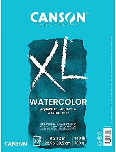 Canson 100510941 XL Series Watercolor Pad, 1 Pack, Multicolor | Amazon (US)
