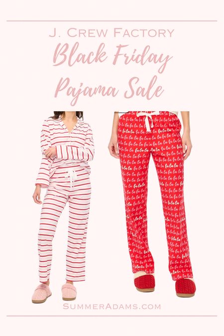 Cutest holiday pajamas for J.Crew Factory on sale today! Bought these last year and love love love them! So glad they brought them back.🥰

#LTKHoliday #LTKCyberWeek #LTKsalealert