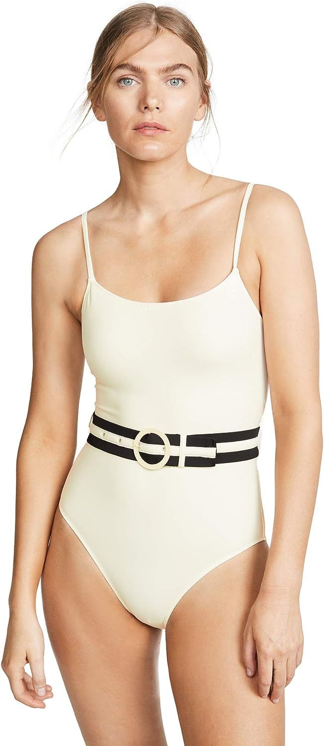 Women's The Nina Belt One Piece Swimsuit | Amazon (US)