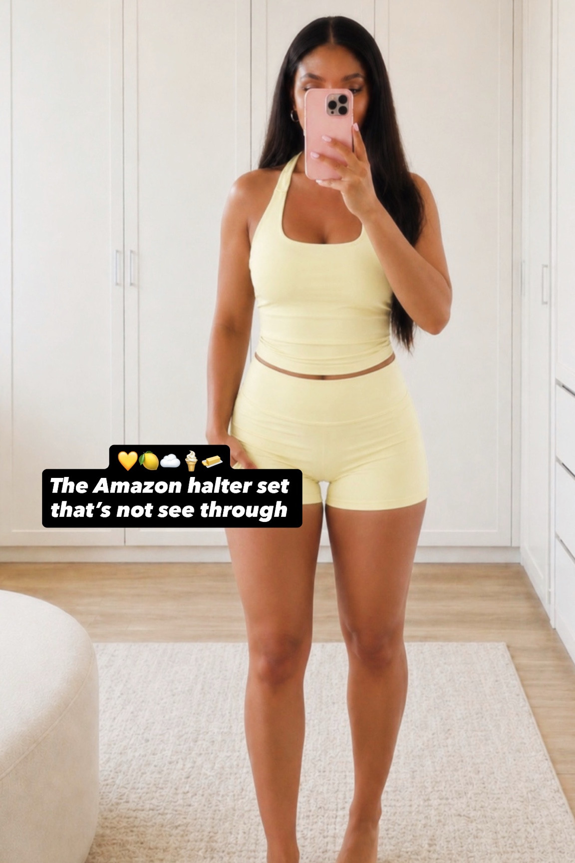Butter yellow workout set 

#LTKActive #LTKgrwm #LTKmomlife