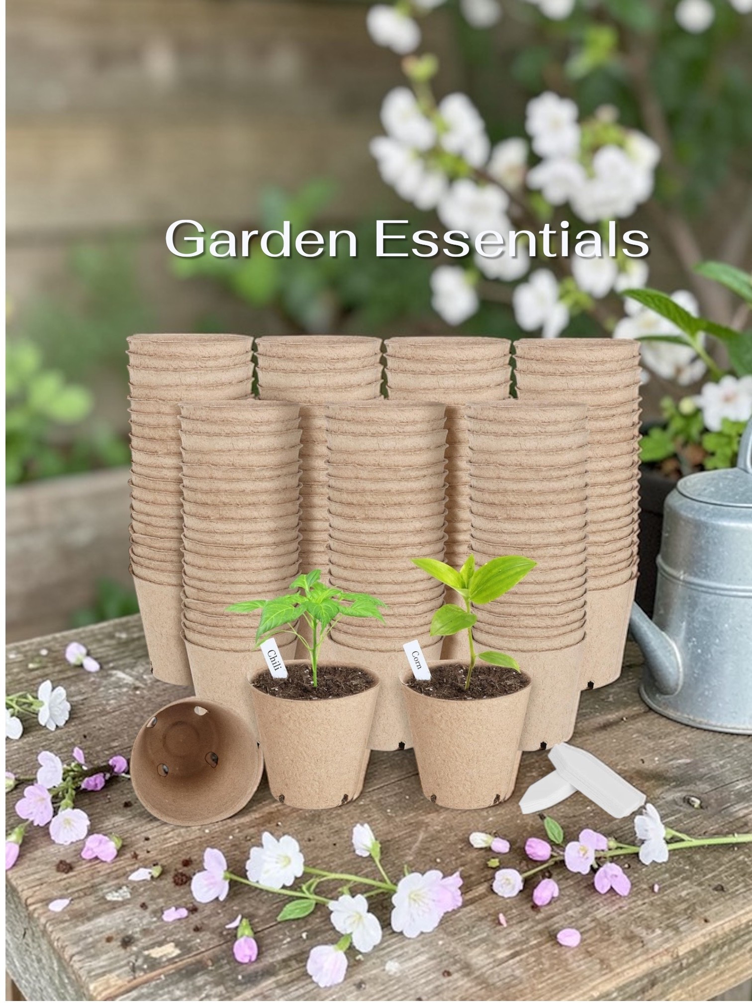 Garden Essentials:

Round seedling pots are made of natural recycled pulp paper. And they breathe like clay, providing an optimal environment for root systems. After the seeds germinate, the seedling pots can be directly put into the soil.

#LTKSeasonal #LTKU #LTKHome