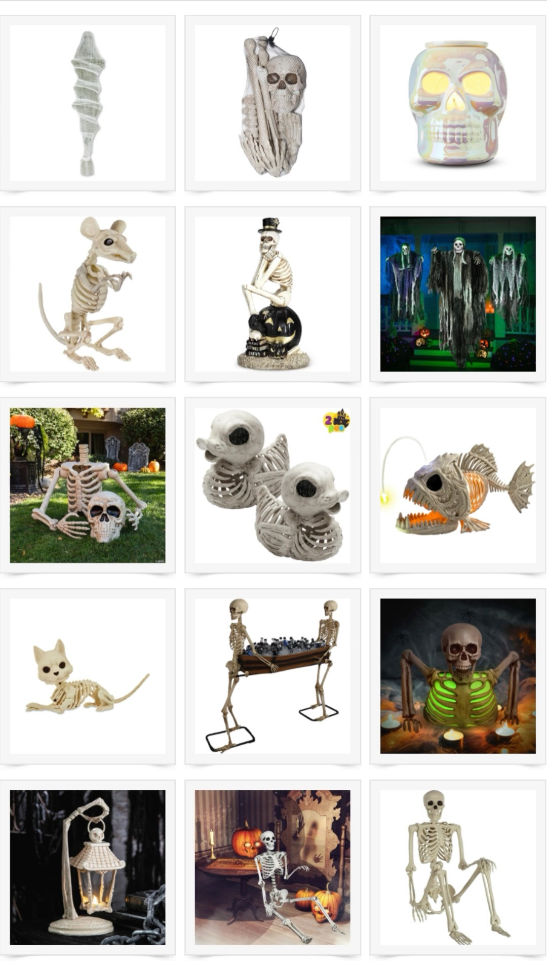 Talk about MUST-HAVES!
👻 Halloween is the perfect time to go all out with your decorations, and Walmart skeletons make it easy! From life-size skeletons to mini skeletons, you can create the ultimate Halloween decor. Place them by your pumpkins, mix them into haunted house setups, and turn your space into a spooky masterpiece. 🎃🦴 

 #LTKFallSale #LTKSeasonal #LTKHome