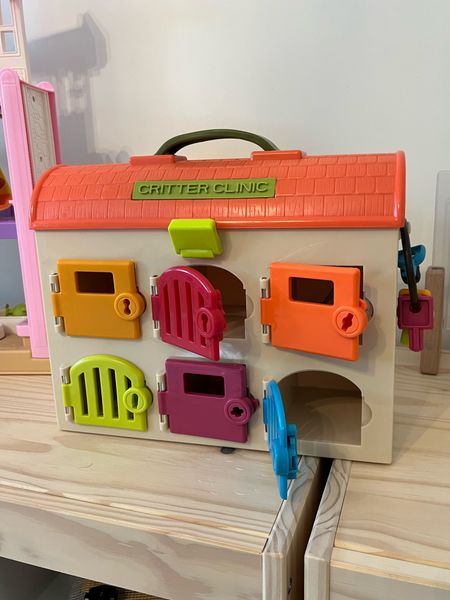 Toy with doors and locks that is always a big hit with my patients and Charlotte likes it too!

#LTKkids #LTKGiftGuide