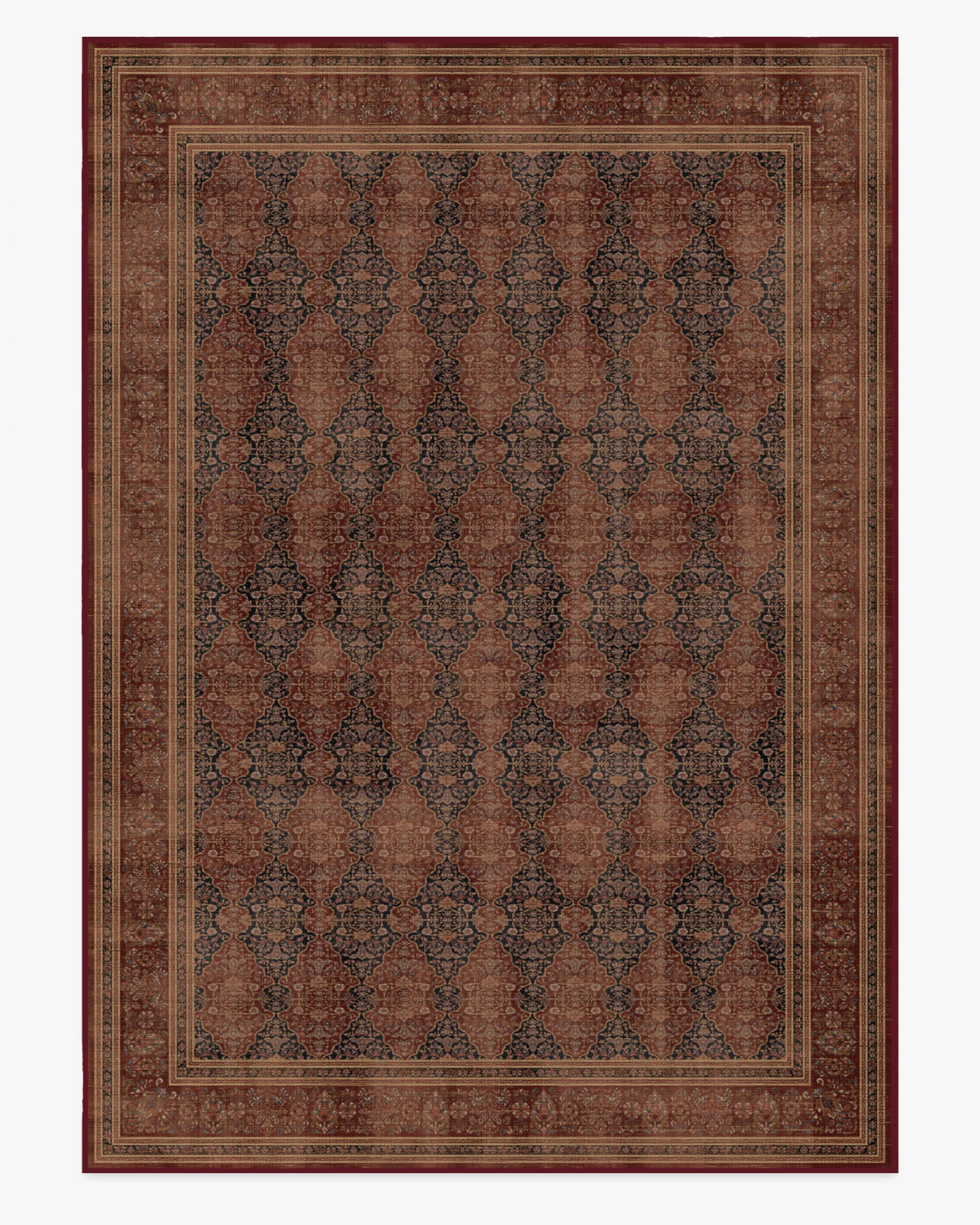 Vesper Amber Red Rug | Ruggable