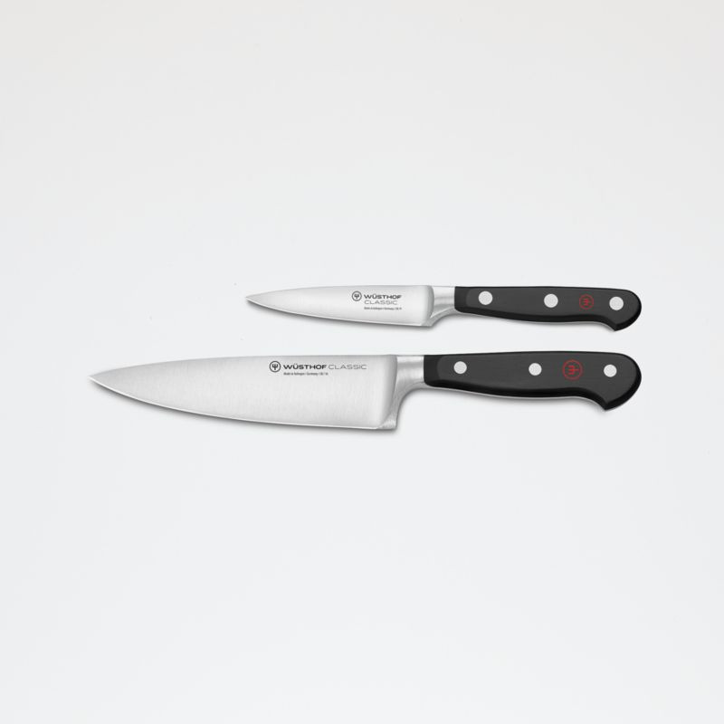 Wüsthof Classic 2-Piece Prep Knife Set + Reviews | Crate & Barrel | Crate & Barrel