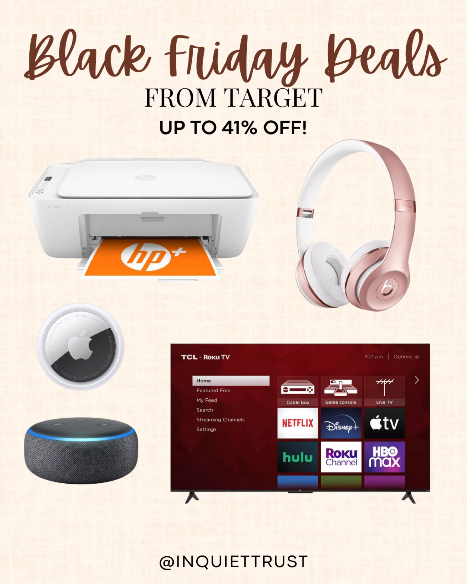 Up to 41% off on electronics from Target! 

#BlackFridaySale #HomeFinds #TargetFinds #HomeAppliances

#LTKhome #LTKsalealert #LTKfamily