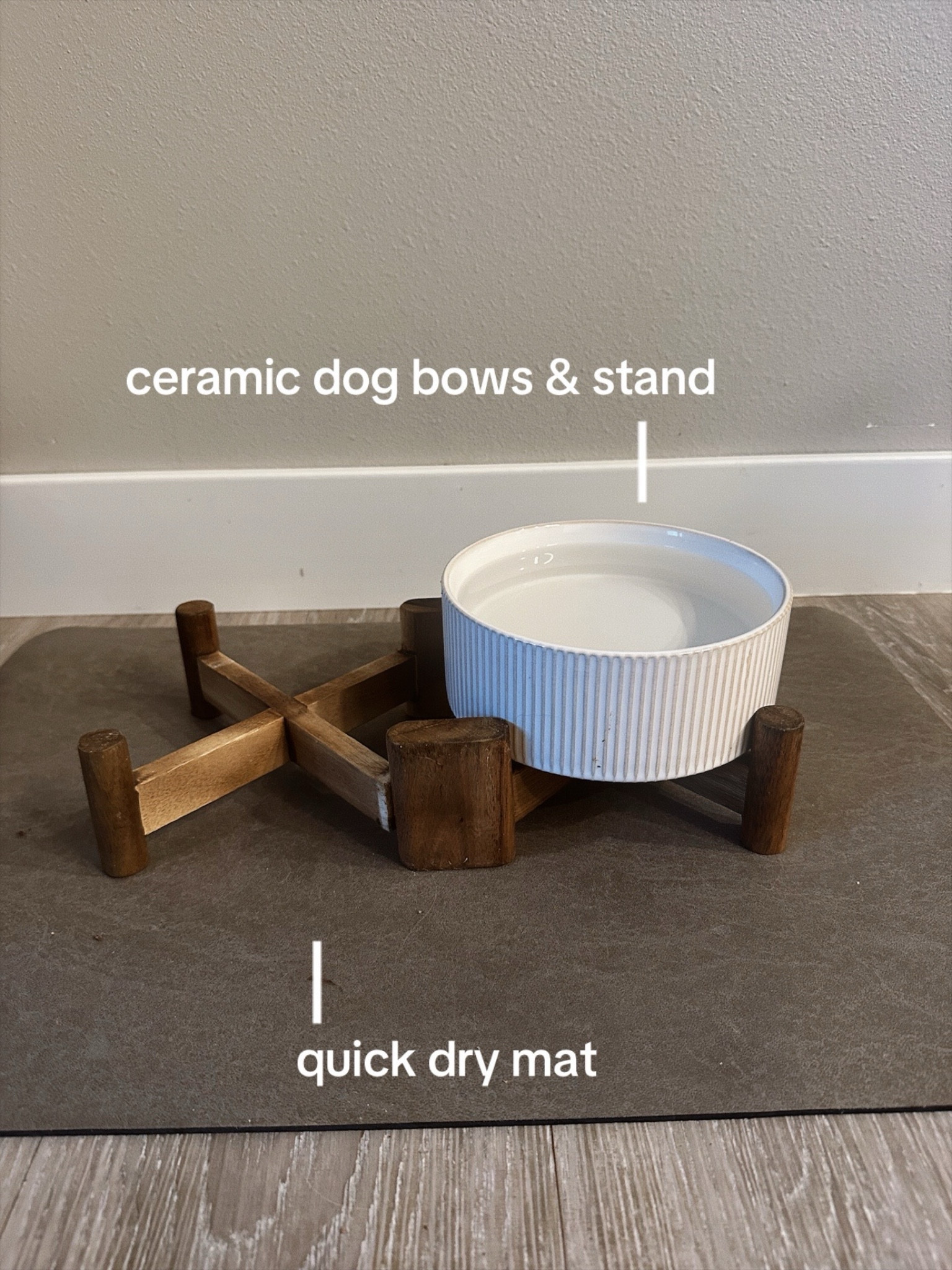 Dog bowls with quick dry mat

#LTKHoliday #LTKHome