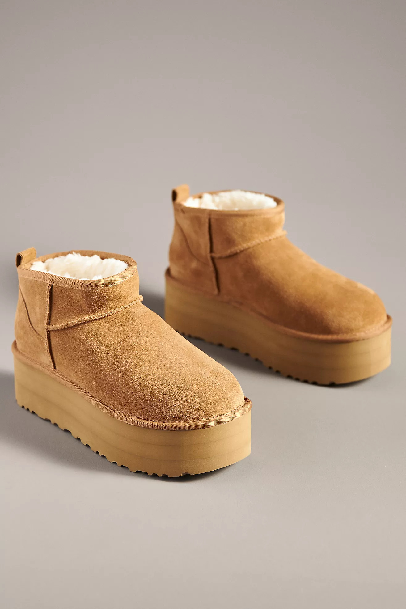 UGG® Classic Ultra Mini Platform Boots | Anthropologie (US)