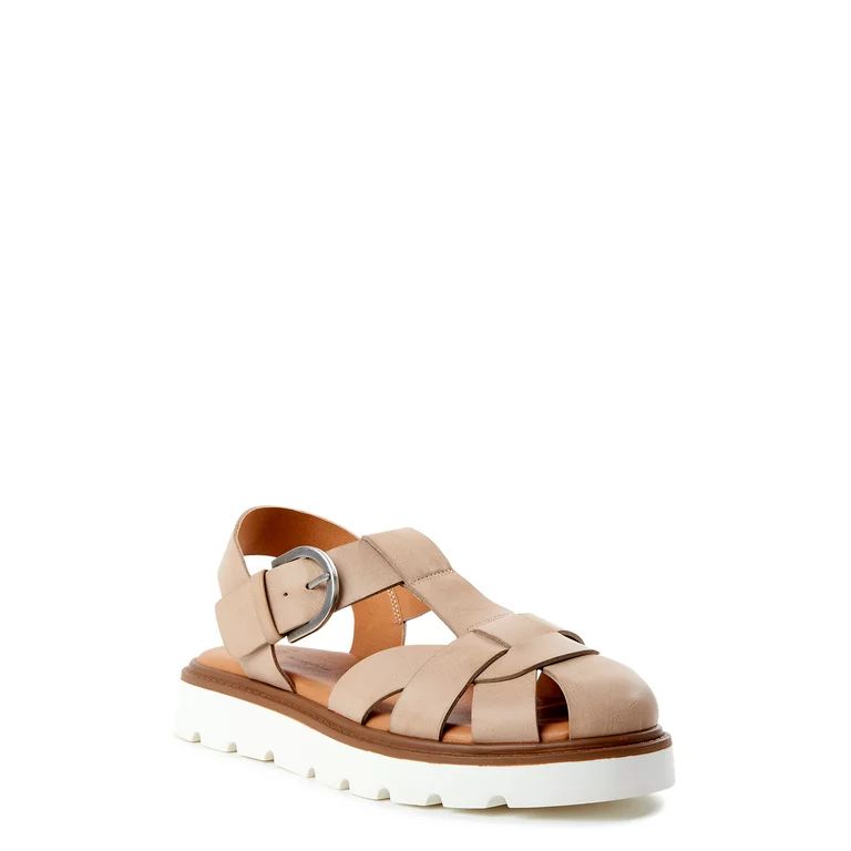 Time and Tru Women's Fisherman Platform Sandals | Walmart (US)