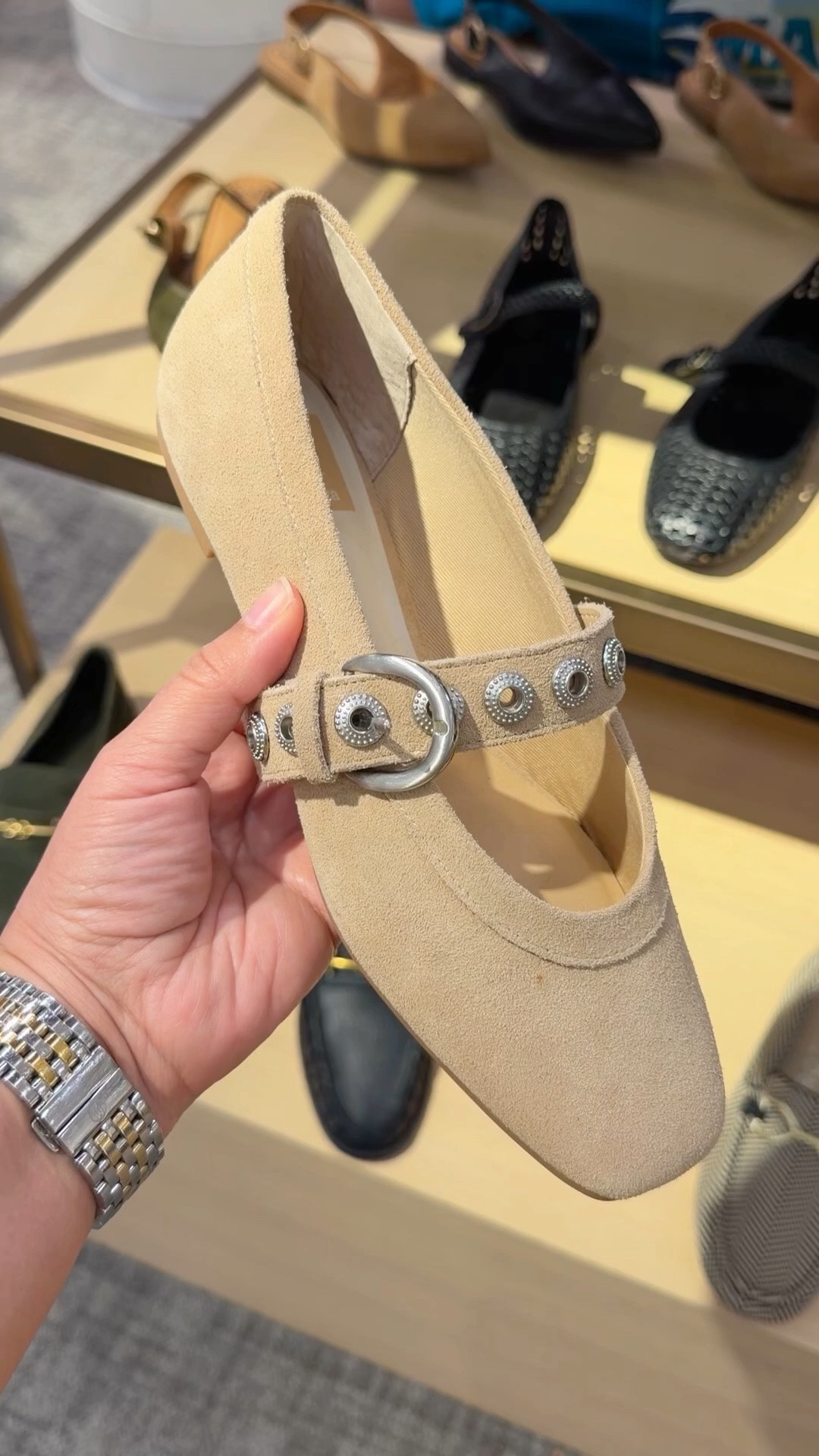 Nordstrom Anniversary Sale! Love the grommet details on these Mary Jane flats! Especially love this light color suede but these shoes come in lots of different colors that are perfect for pairing with fall outfits, jeans and business casual workwear work outfits. Great option to pair with travel outfits too! Grab a pair while they’re on sale for under $100!

#LTKSaleAlert #LTKWorkwear #LTKTravel