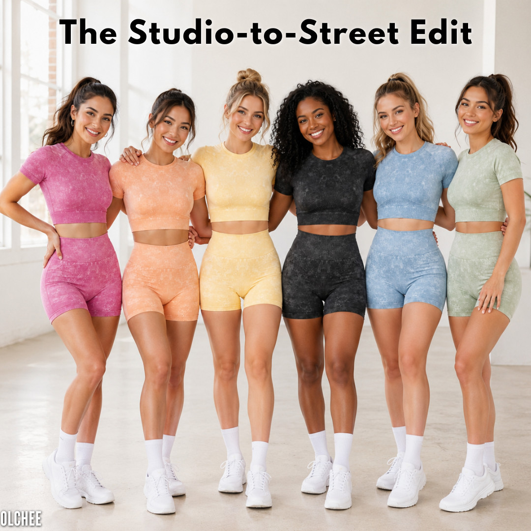 OLCHEE Athleisure | 2 Piece Seamless Acid Wash Crop Top & Shorts Sets

The Studio-to-Street Edit

Affordable Amazon workout sets that look expensive are always the goal — and these OLCHEE acid wash sets are exactly the kind of find that makes getting dressed feel easy. 🤍

If your activewear has been feeling mismatched, boring, or just not cute enough to wear past the workout, this is the kind of set that fixes that fast. 

The matching crop top + shorts combo gives you that instantly put-together, studio-to-street look without needing to think about the outfit. Just throw it on and go.

These are the kinds of sets that make you feel more confident the second you put them on:
seamless fit, flattering high-waisted shorts, soft stretch, cropped top styling, and that washed finish that makes them look way more elevated than the price.

I did the digging for you, and these stood out because they hit the sweet spot:
• affordable Amazon finds
• expensive-looking matching sets
• flattering without feeling overdone
• comfy enough to actually move in
• cute enough for errands, coffee runs, and casual plans after
• easy summer activewear that doesn’t look basic

Perfect for: Pilates outfits, yoga outfits, gym sets, hot girl walks, studio-to-street looks, errands, coffee runs, travel days, casual athleisure outfits, and cute workout clothes you’ll actually want to wear outside the gym too.

This is for the girl who wants activewear that feels effortless, flattering, and worth adding to cart — not another set that looks cute online and then sits in the drawer.

If you’ve been wanting affordable Amazon workout sets that feel comfortable, look styled, and make getting dressed for class or real life easier, these OLCHEE acid wash sets are the ones I’d check first.

↓ Everything is linked!

#LTKActive #LTKSaleAlert #LTKTravel