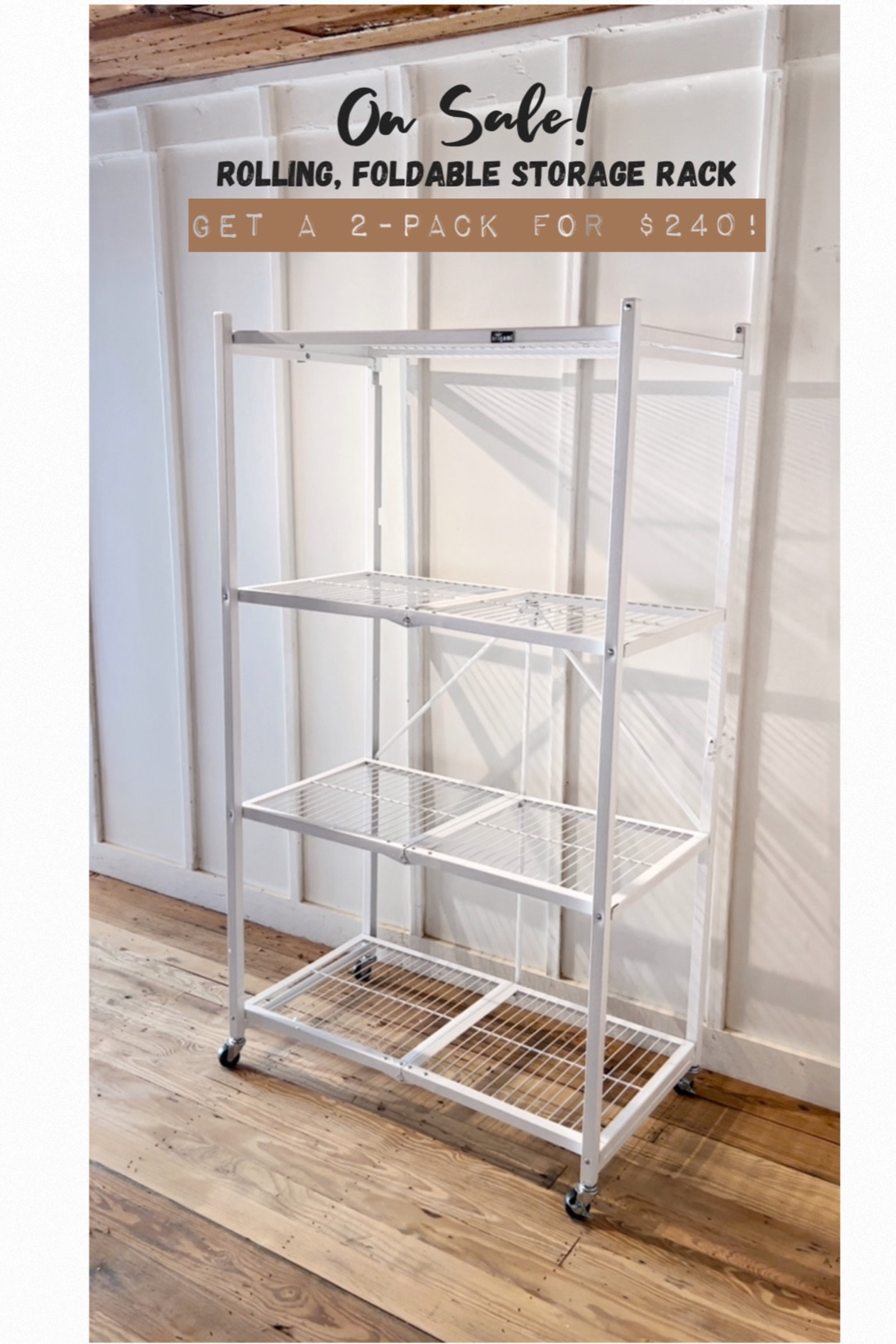 Origami Heavy Duty 4-Tier Rack … curated on LTK