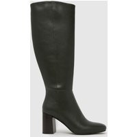 schuh Devlin Knee High Boots in Green | Schuh
