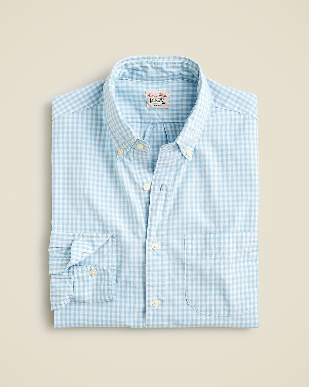 Secret Wash cotton poplin shirt | J. Crew US
