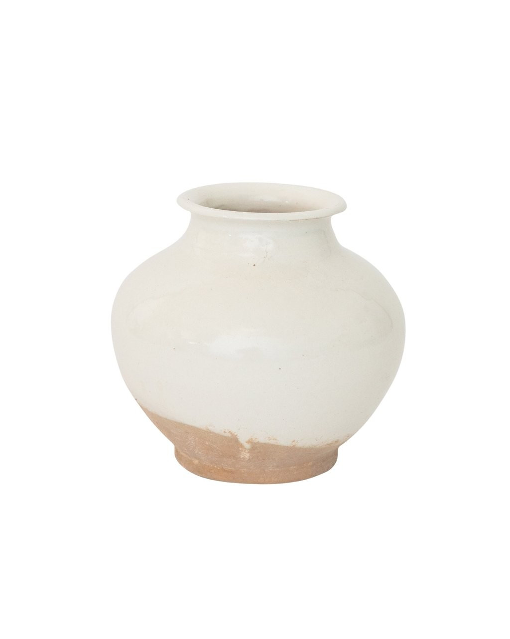 White Washed Ceramic Pot | McGee & Co.