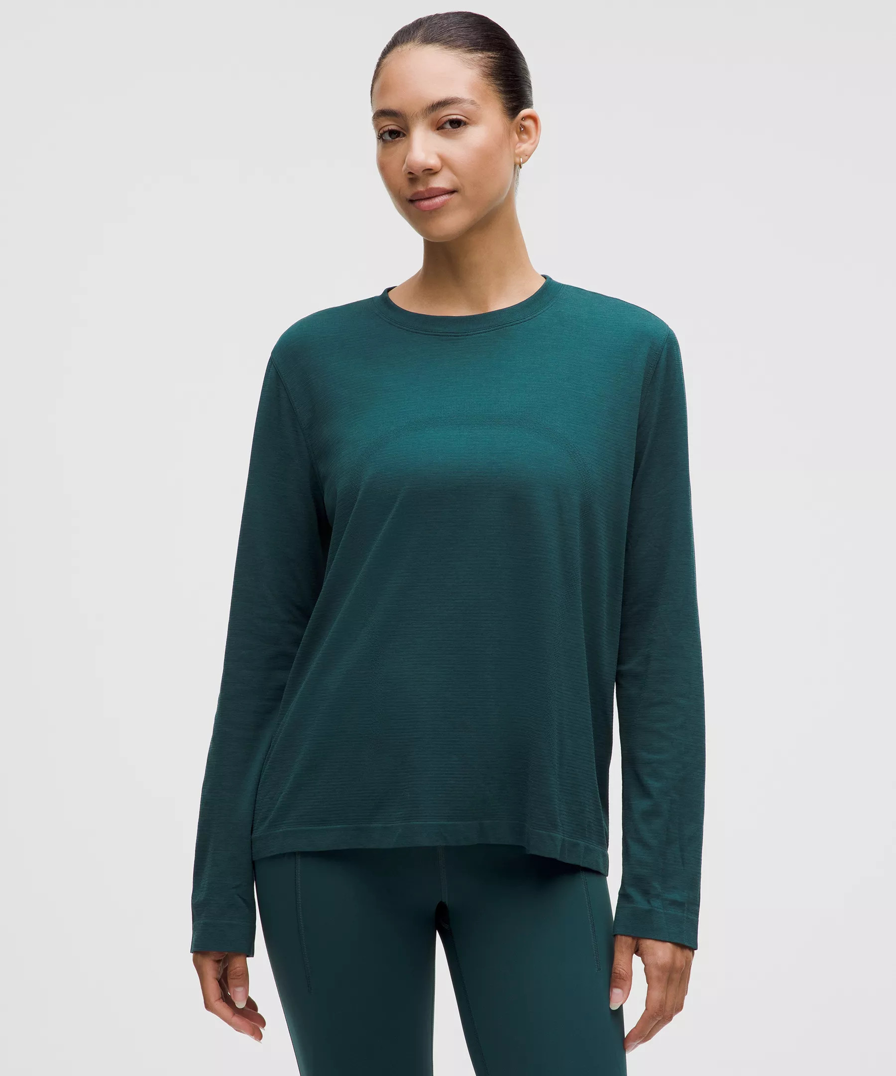 Swiftly Relaxed Long-Sleeve Shirt Hip Length | Lululemon (US)