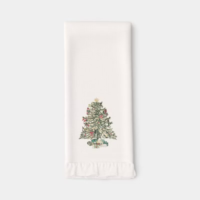 Embroidered Tree Kitchen Towel - Threshold™ | Target