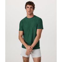 Vuori Strato Tech T-Shirt | Viridian Heather | Medium | Vuori Clothing (US & Canada)