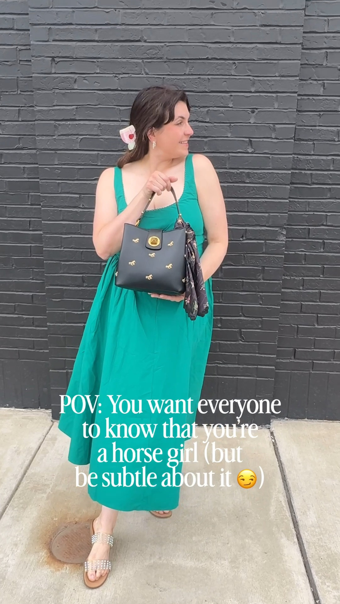 When you’re not at the barn but everyone needs to know you’re a horse girl 😏🐴 Love this @betseyjohnson purse!

#LTKOver40 #LTKootd #LTKMidsize