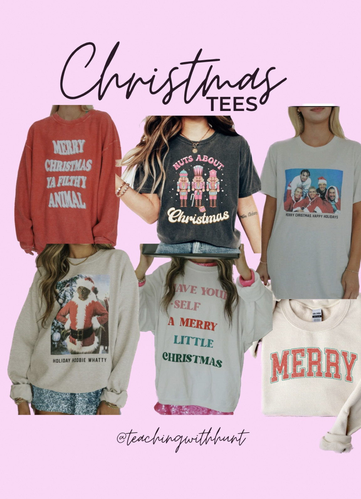 Christmas tees + sweaters// SO CUTE! 


Teacher
Christmas
holiday
Sweaters
Etsy 

#LTKfindsunder100 #LTKparties #LTKHoliday