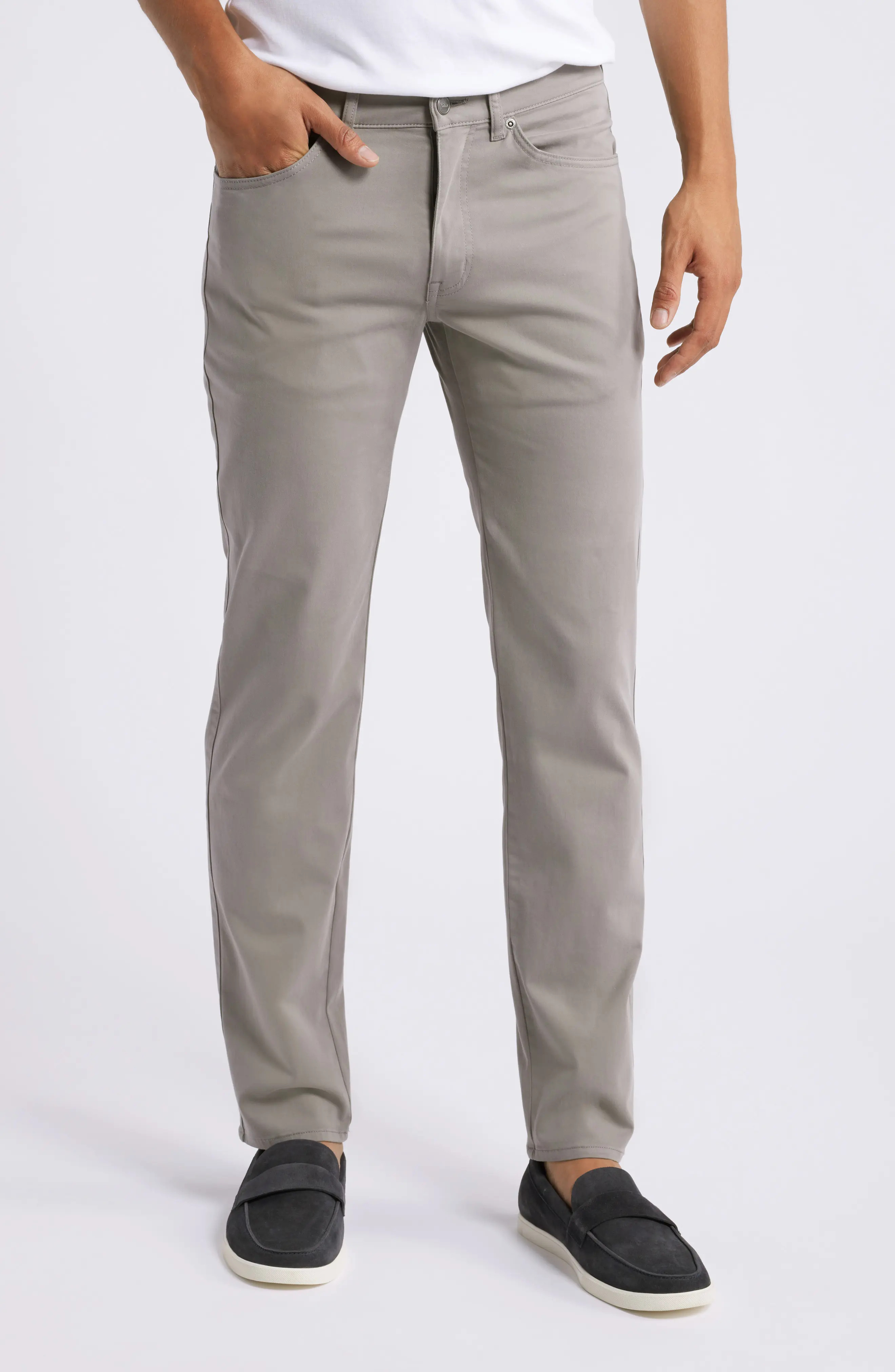 Signature Stretch Sateen Pants (Men) | Nordstrom | Nordstrom