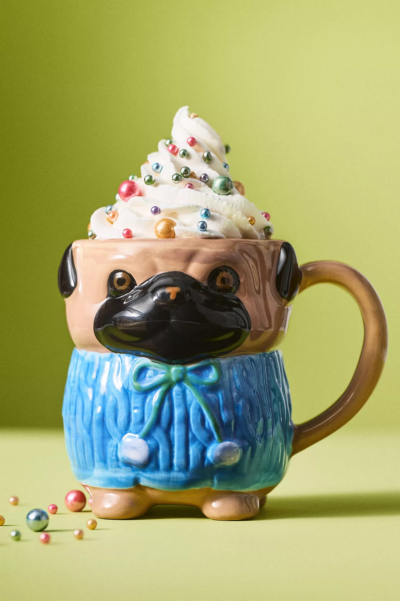 Peluche Pet Stoneware Mug | Anthropologie (US)