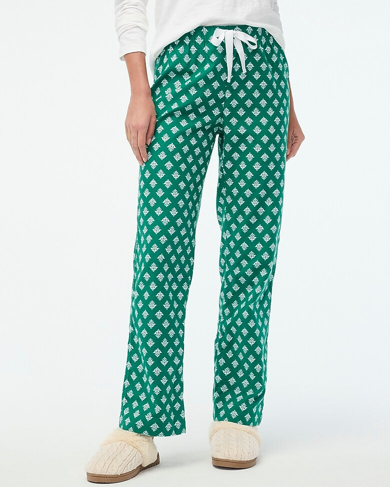 Petite flannel pajama pant | J.Crew Factory