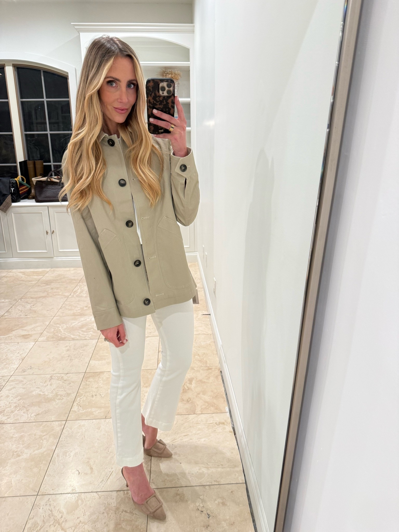 The barn jacket you can wear now and later. Perfect for summer and fall.