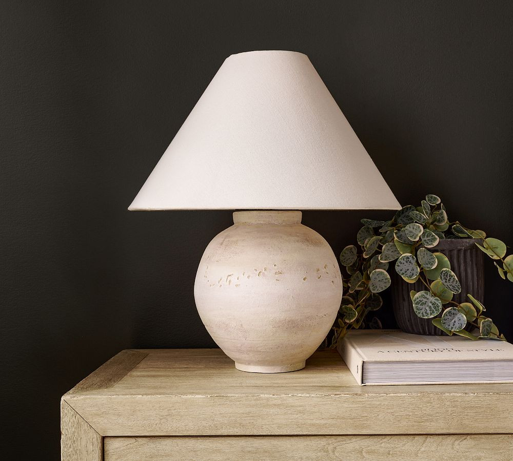 Plymouth Ceramic Table Lamp         Limited Time Offer $239$299      As low as $22/month or 0% AP... | Pottery Barn (US)